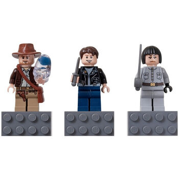 Lego 852719 Magnet-Figuren: Indiana Jones, Mutt Williams, Irina Spalko, Lego 852719, privat, Indiana Jones, Gerasdorf