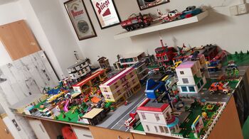 Lego Stadt -Mega Konvolut vieles in MOC-Eigenbau, Lego, René Grill , City, Wiener Neustadt