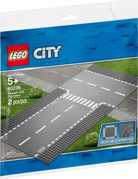LEGO City - Gerade und T-Kreuzung, Lego 60236, JW, City, Wien