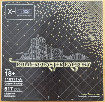 Roller Coaster Factory #110171-A (for LEGO) limited edition only 1,000 sets, Lego 110171-A, Jason Rowland, other, Pensacola