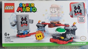 Super Mario Whomps Lava Trouble Expansion Set, Lego 71364, oldcitybricks.com.au, other, Dubbo