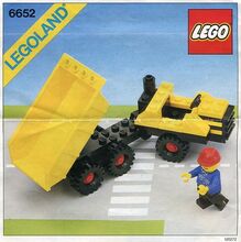 Construction Truck Lego 6652