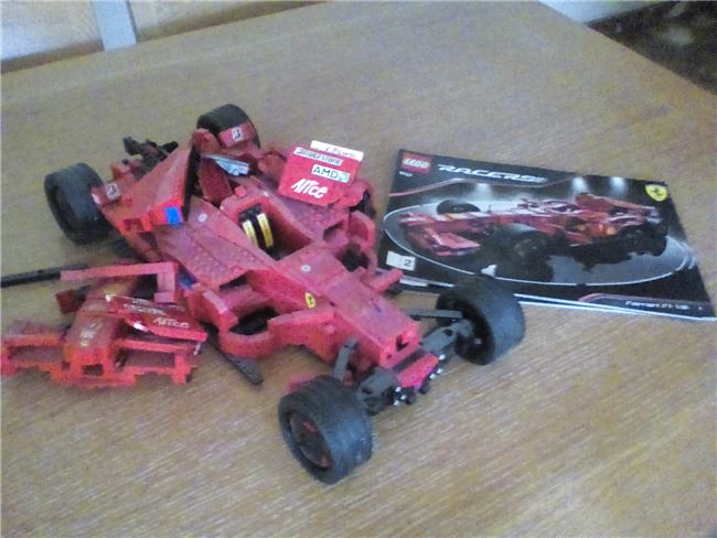 Ferrari f1 / Racer Spider / Technic Rescue Helicopter / Creator, Lego 8157 / 8671 / 8046 / 6743 , Letta , Racers, Athens, Image 2