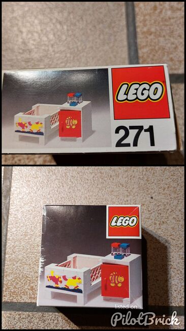 LEGO 271 Baby's Cot - Rarität!, Lego 271, Maria, Homemaker, Winterthur, Image 3