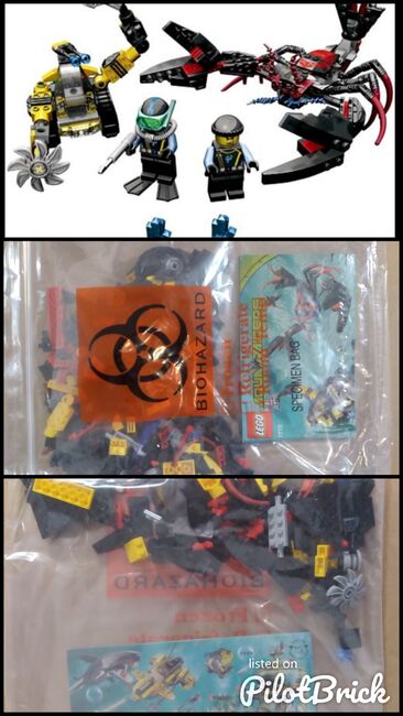 LEGO Aquaraiders Scorpion assault // complete - pristine condition - used once, Lego 7772, William Lauzon, Aquazone, Sherbrooke, Image 4