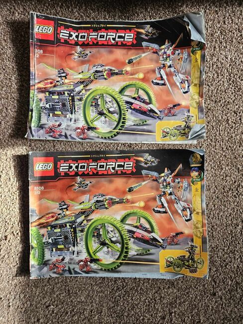 Lego Exoforce instructions 8108., Lego 8108, Vikki Neighbour, Exo-Force, Northwood