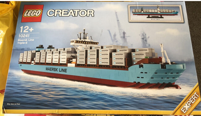 Maersk Triple E ship container, Lego 10241, Thomas Dempsey, Creator, Image 4