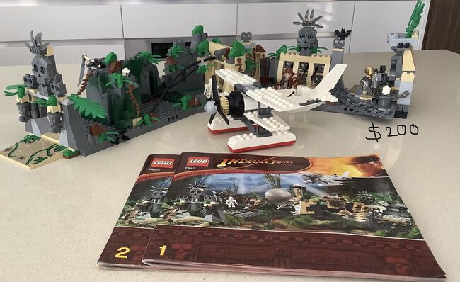 Original Indiana Jones Lego x 4 sets, Lego 7624, 7682, 7199, 7623, Carey, Indiana Jones, Churchlands, Image 2