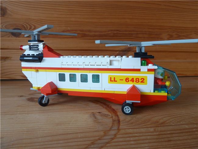 Rescue Helicopter, Lego 6482, Alex, Town, Dortmund, Image 2