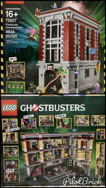 Sealed LEGO Ghostbusters Friehouse Headquarter, Lego 75827, Amr, Ghostbusters, Regina, Image 3