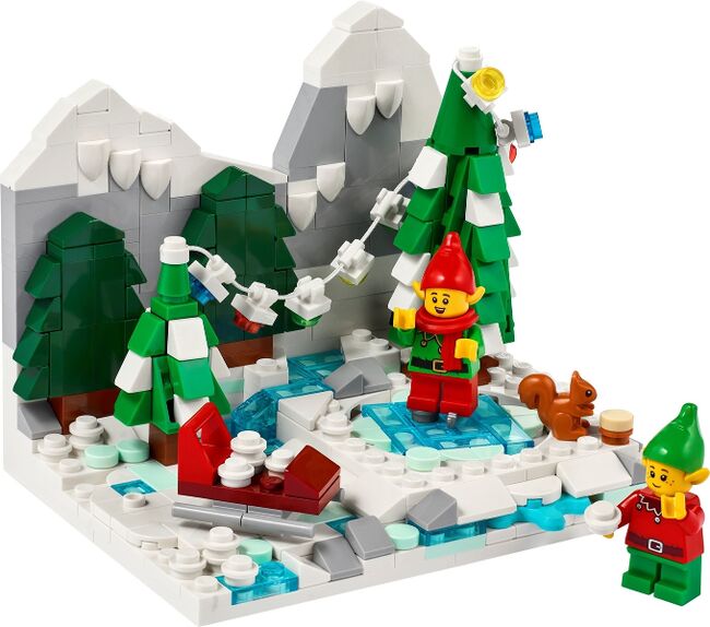 Winter Elves Scene - 40564, Lego 40564, H&J's Brick Builds, Exclusive, Krugersdorp, Image 2