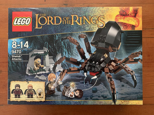 Lego 9470 the lord of the rings shelob attacks new arrivals