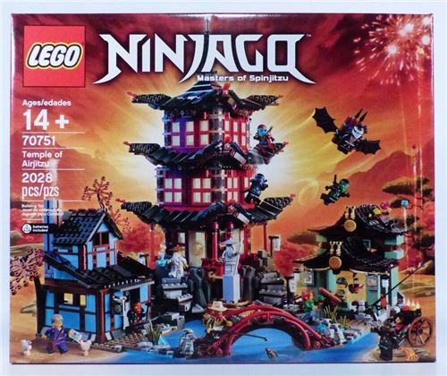 lego ninjago temple of airjitzu price