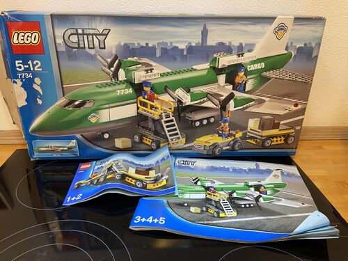 Lego city cargo plane 7734 online