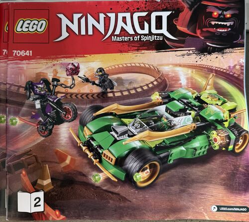 ᐅ Set • Lego 70641 NINJAGO ⇒ 4 offers • Ninja Nightcrawler