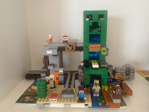 Lego Set Lego Creeper Mine 21155 Minecraft The Creeper Mine Shop