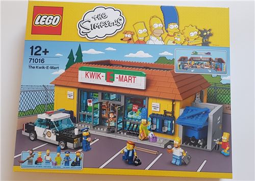 Lego Bart Simpson Minifigure from Kwik Mart set 71016 minifig NEW