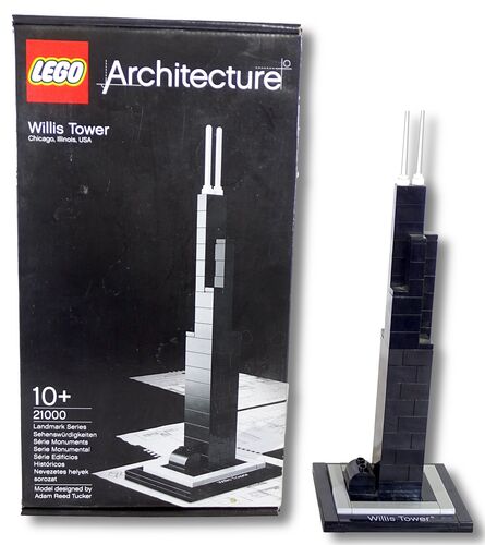 ᐅ Set • Lego 21000 Architecture ⇒ 2 Inserate • Sears Tower | PilotBrick.ch