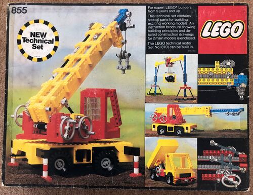 Used/PO Set – Lego 855 Technic Gary