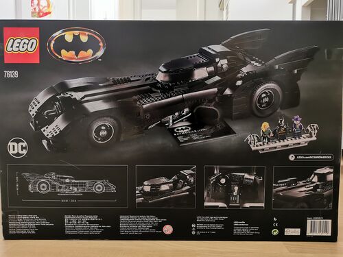 NEW LEGO DC Batman 1989 Batmobile 76139 Playset NIB Sealed Box Set