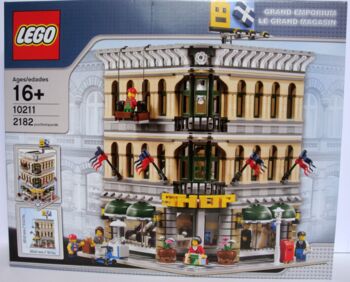 10211 Grand Emporium New, Lego 10211, Dennie M., Modular Buildings, Perpignan