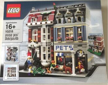 10218 Pet Shop Lego Set Modular Buildings New & Sealed (Canada), Lego 10218, John Peterson, Modular Buildings, Boucherville
