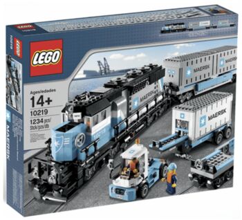 10219: Maersk Train - Hard to Find Retired Set, Lego 10219, T-Rex (Terence), Train, Pretoria East