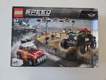 1966 Mini Cooper S Rally and 2018 Mini John Cooper Works Buggy, Lego 75894, Thorsten Reisinger, Speed Champions, Johannesburg