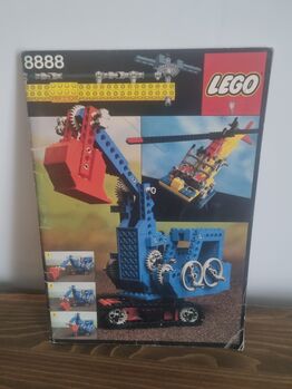 1980 Technic Idea book, Lego 8888, Edie, Technic