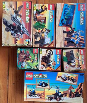 1990s small sets collection, Lego, Iain, Western, Johannesburg