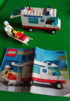 1994 Lego System 6666 Ambulance, Lego 6666, Claire Dietrechsen, Town, Johannesburg 