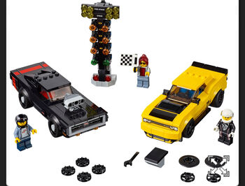 2018 Dodge Challenger & 1970 Dodge Charger, Lego 75893, Karen H, Speed Champions, Maidstone