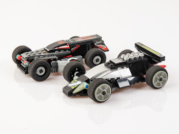 3 Lego Racer, Lego 8381 + 8647 + 8469, Julian, Racers, Hartberg