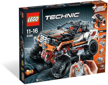 4 x 4 Crawler, Lego 9398, Christos Varosis, Technic, Serres