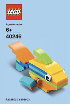 40246: Tropical Fish - Monthly Mini Build, Lego 40246, T-Rex (Terence), other, Pretoria East