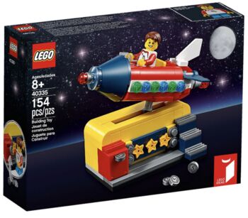 40335: Space Rocket Ride - Hard to Find retired Set, Lego 40335, T-Rex (Terence), Ideas/CUUSOO, Pretoria East