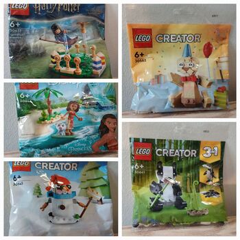 5 Polybag Bundle, Lego, Settie Olivier, Disney, Garsfontein 
