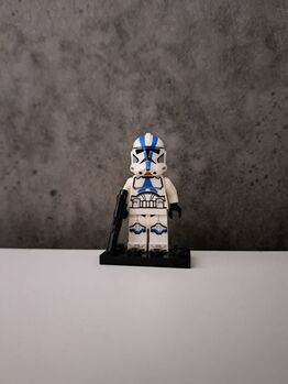 501 clone trooper MISSPRINT, no head holes, Lego 75280, Andrzej kowalski, Star Wars, Koło