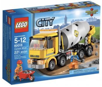 60018: Cement Mixer - Hard to find retired set, Lego 60018, T-Rex (Terence), City, Pretoria East