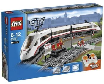 60051: High-speed Passenger Train - Retired Set, Lego 60051, T-Rex (Terence), City, Pretoria East