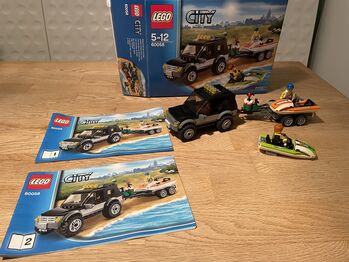 60058: SUV and Watercraft, Lego 60058, Jonathan Gray, City