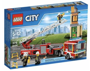 60112: Fire Engine - Retired Set, Lego 60112, T-Rex (Terence), City, Pretoria East