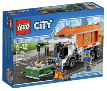 60118: Garbage Truck - Retired Set, Lego 60118, T-Rex (Terence), City, Pretoria East