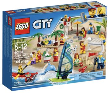 60153: People Pack - Fun at the Beach - Retired Set, Lego 60153, T-Rex (Terence), City, Pretoria East