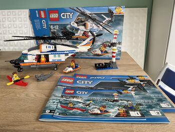 60166: Heavy-Duty Rescue Helicopter - Retired Set, Lego 60166, Jonathan Gray, City