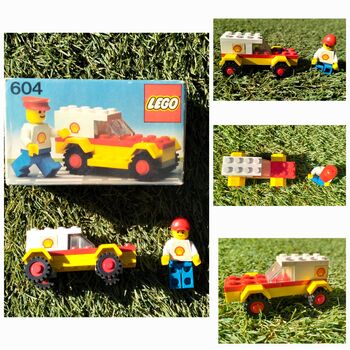 604 - 'Shell Service' Car 1978 VINTAGE LEGO, Lego 604, Stacey , other, Benoni 