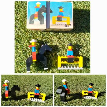 617 - 'Cowboys' 1976 VINTAGE LEGO, Lego 617, Stacey , other, Benoni 
