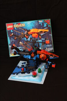 6190 LEGO Aquazone Aquasharks Shark's Crystal Cave & BONUS! 6115 set, Lego 6190, PBlokker, Aquazone, Heidelberg