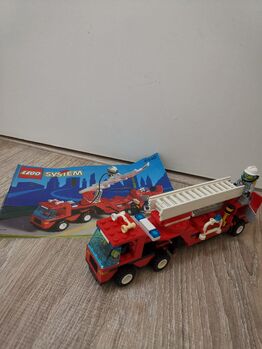 6340 Hook & Ladder, Lego 6340, DutchRetroBricks, Town
