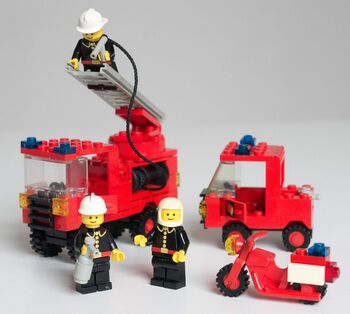 6366 Feuerwehr und Einsatzwagen von 1984, Lego 6366, Lego-Tim, Town, Köln